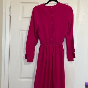 Vintage pink dress